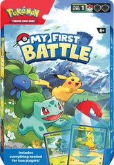 Pokemon 2023 My First Battle Set Bulbasaur and Pikachu